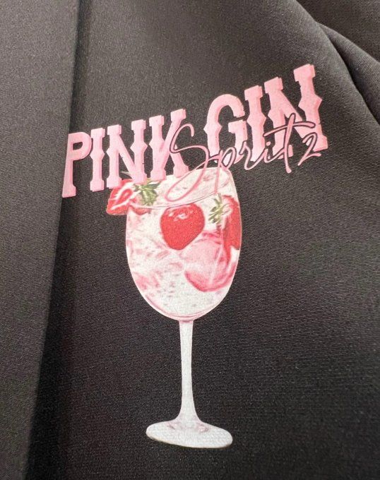 ​Blazer Imprimé "Pink Gin Spritz"