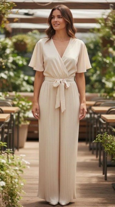 ​Combinaison Plissée