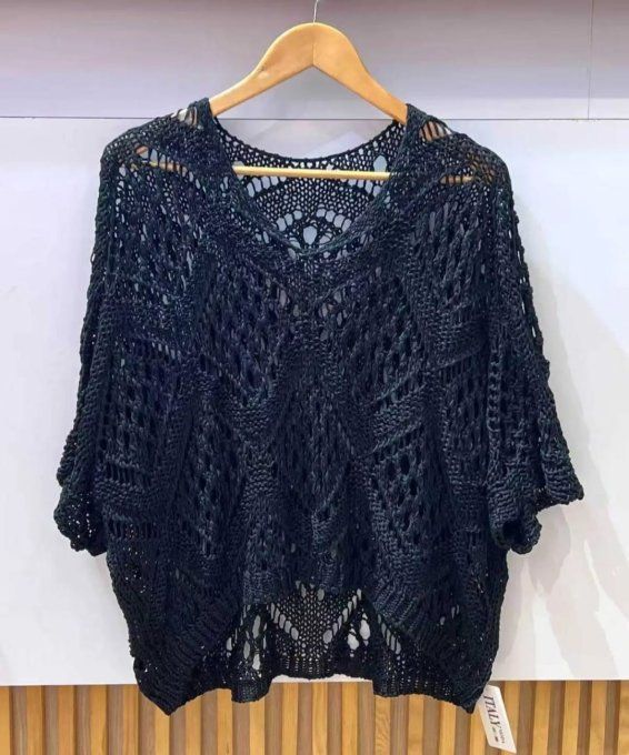 ​Haut Oversize & Style Crochet