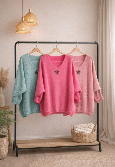 ​Pull Uni à l’Étoile Scintillante