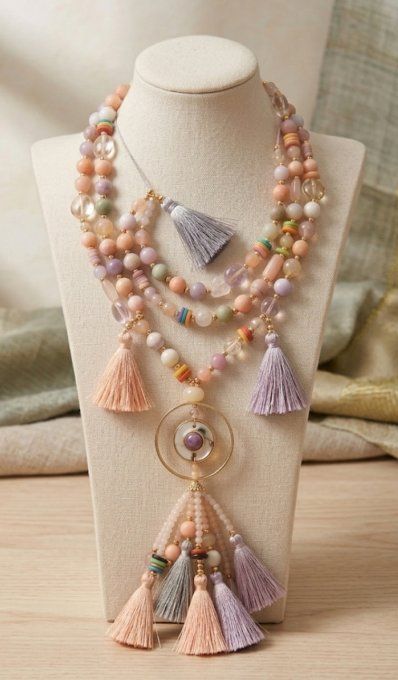 ​Sautoir "Odyssée Bohème"