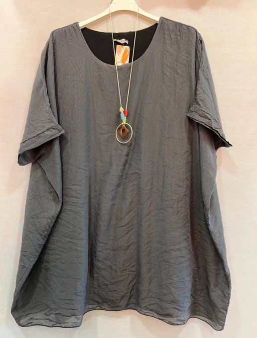 ​Tunique Fluide en Soie