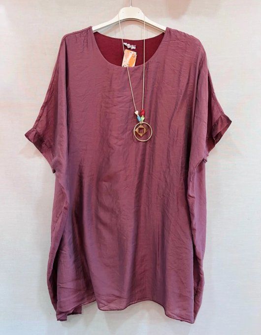 ​Tunique Fluide en Soie