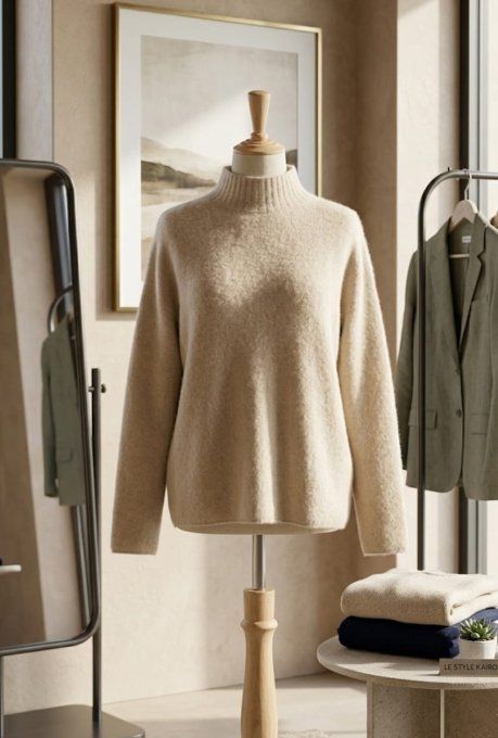 Le Pull Col Montant