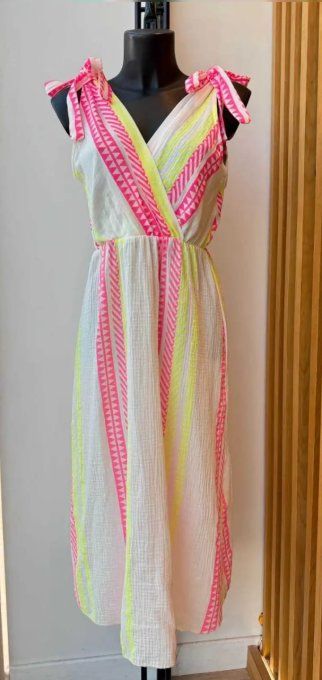  Robe Longue "Été Vibrant" : Bohème Chic ✨