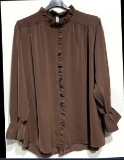 Blouse Romantique à Volants