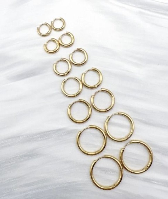 Boucles d'Oreilles Créoles 