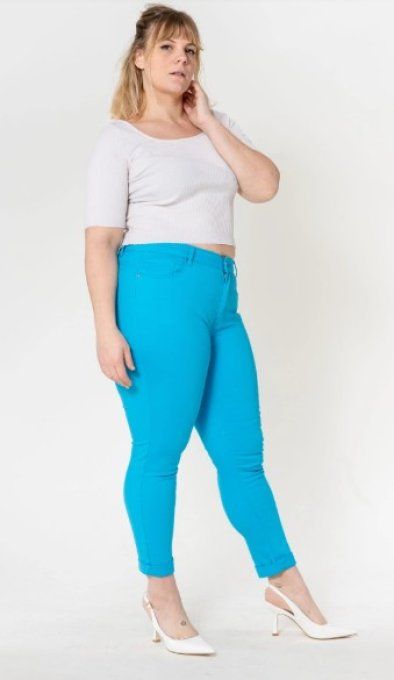 Jeans denim Cyan          Nina Carter  