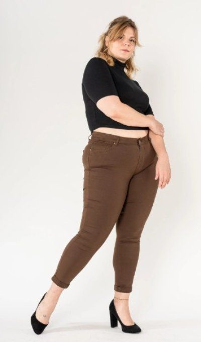 Jeans denim Chocolat          Nina Carter  