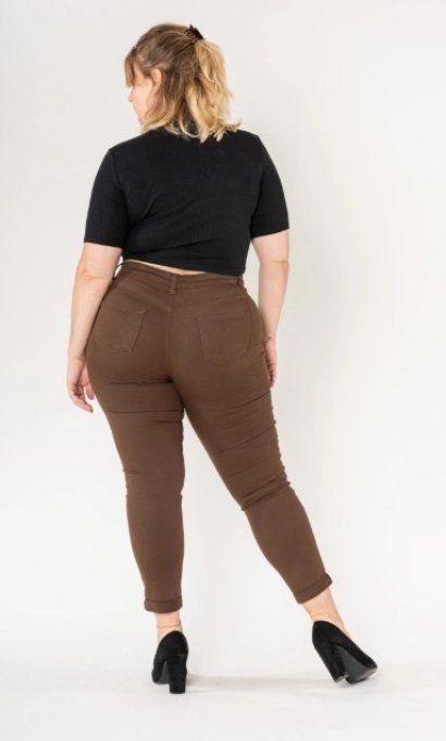 Jeans denim Chocolat          Nina Carter  