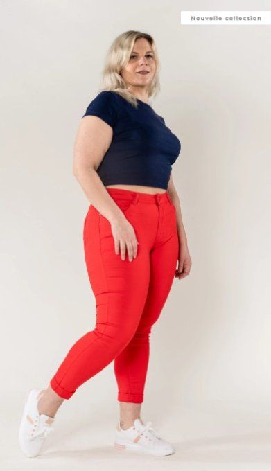 Jeans denim Rouge          Nina Carter  