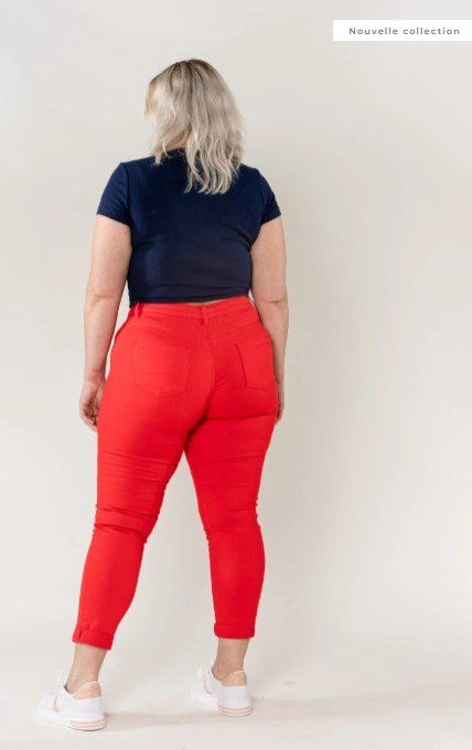 Jeans denim Rouge          Nina Carter  
