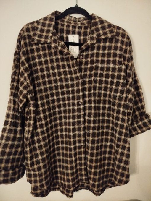 Chemise Flanelle à Carreaux Vintage