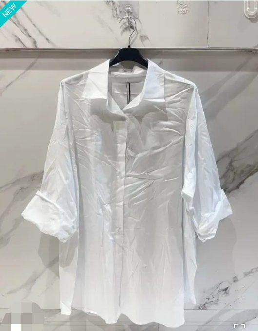  Chemise blanche oversize 