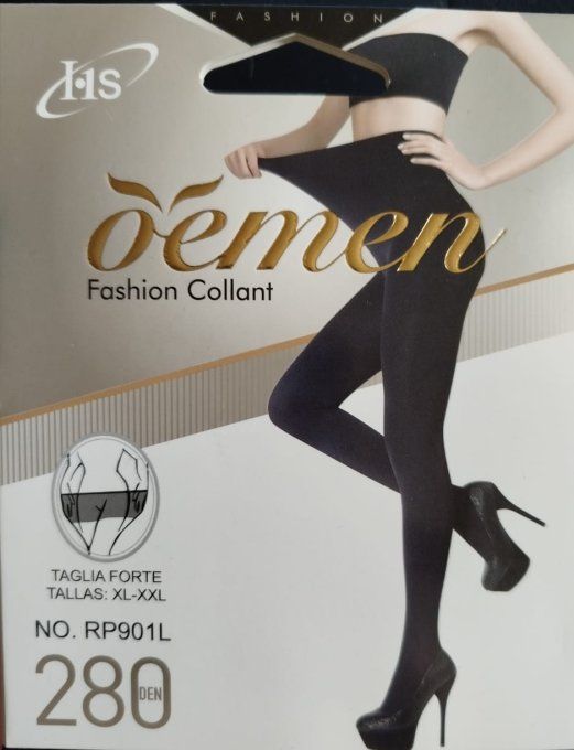 ​Collant Opaque 280 DEN Confort et Maintien Hivernal