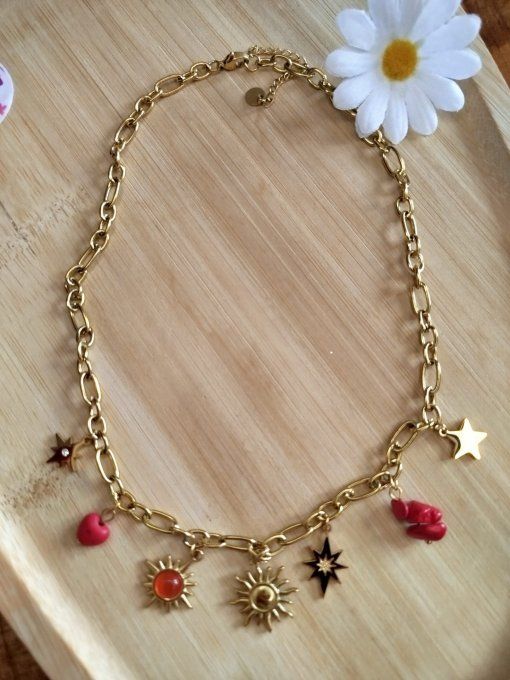 Collier "Amulettes Solaires"  ✨☀️