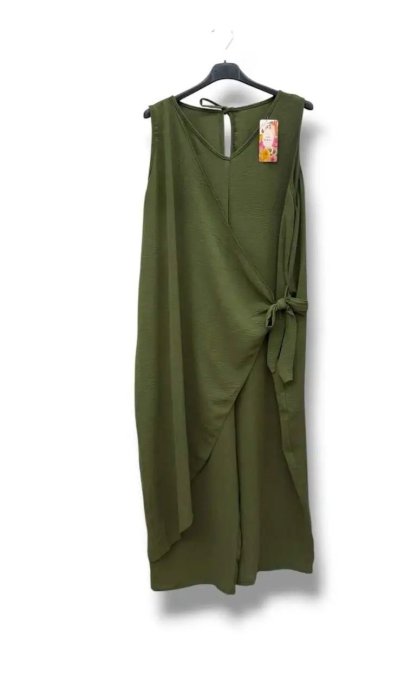 Combinaison Pantalon Cache-Cœur Fluide "Séréna"