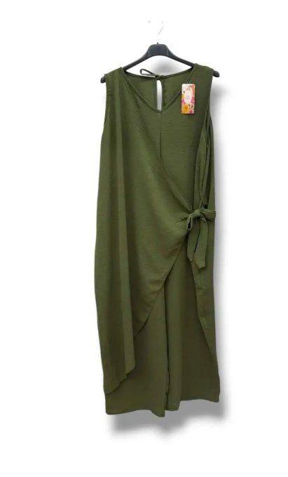 Combinaison Pantalon Cache-Cœur Fluide "Séréna"