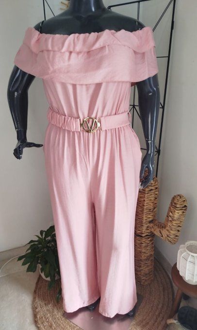 Combinaison-Pantalon "Oasis Élégante" à Volants ✨