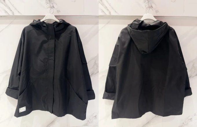 ​Coupe-vent Style Parka avec Capuche