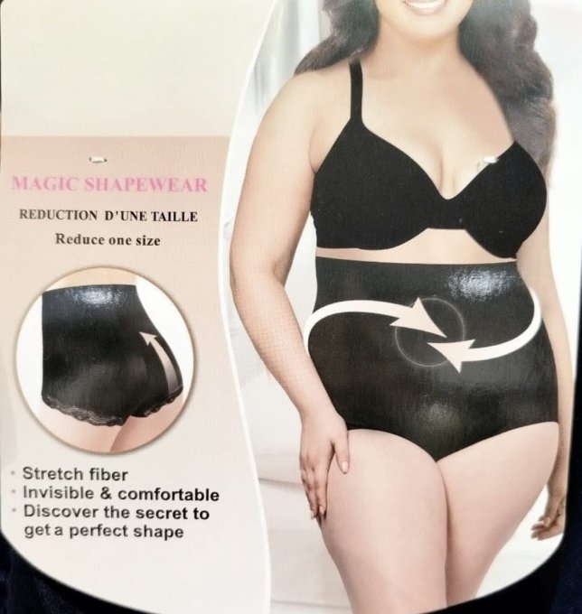 Culotte Gainante Taille Haute & Sculptante