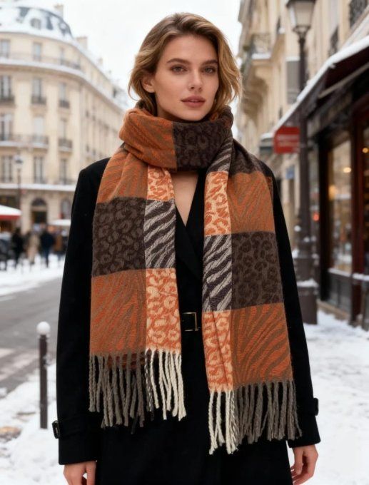 Écharpe "Patchwork "