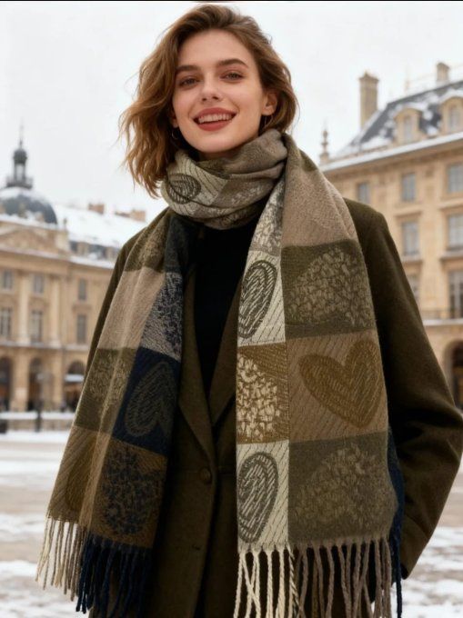 Écharpe "Patchwork "