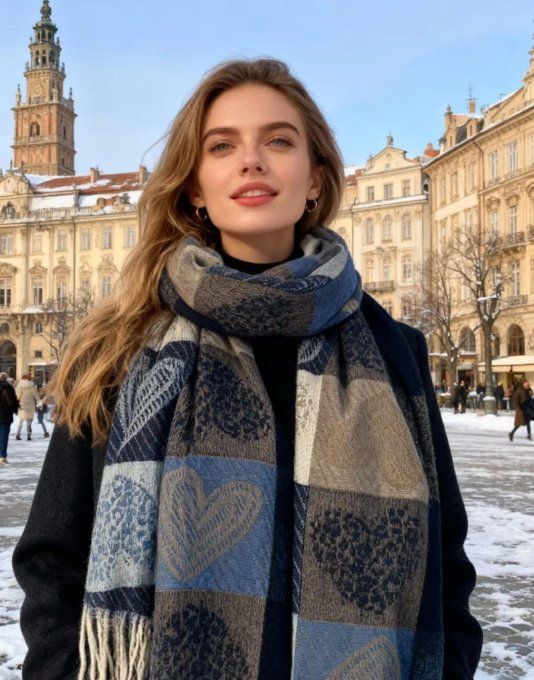 Écharpe "Patchwork "