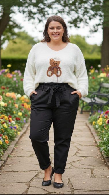 Le Pull Doudou Ours Câlin