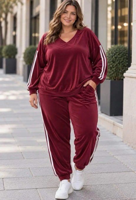 Ensemble Jogging Velours