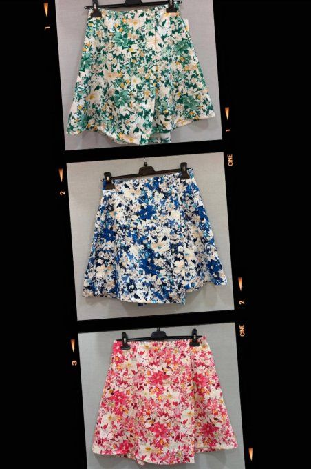 Jupe / Short fleuri 