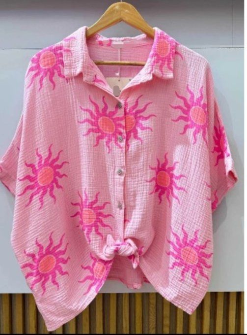 Chemise soleil Gaze de coton 