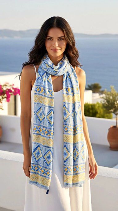 Foulard Graphique & Imprimés Géométriques