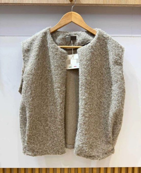 Gilet Sans Manches "Bouclette"