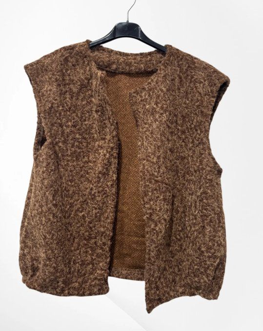 Gilet Sans Manches "Bouclette"