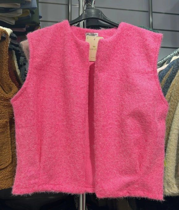 Gilet Sans Manches "Bouclette"