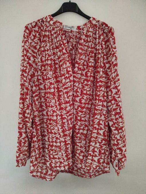 Blouse Romantique Plissée