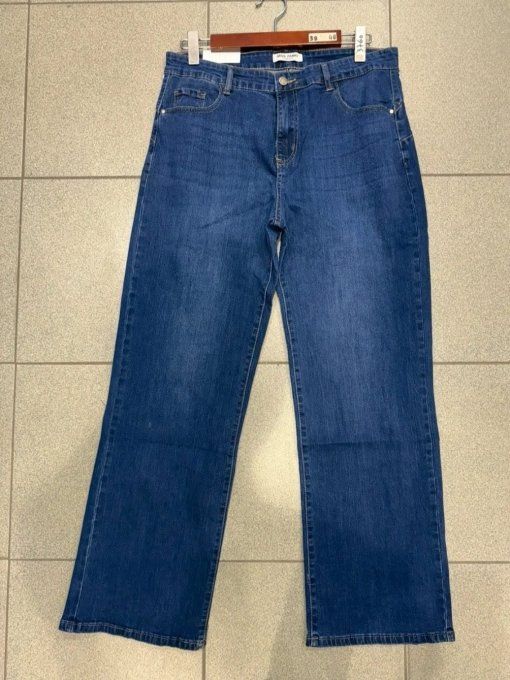 ​jean wide leg push up femme, jean jambe large galbant, acheter jean coupe large, jean tendance 2024