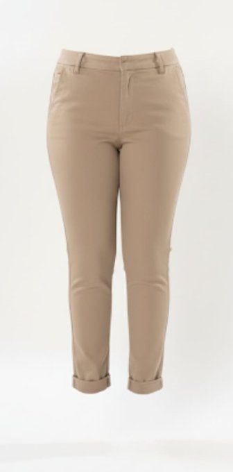 Jeans denim Taupe          Nina Carter