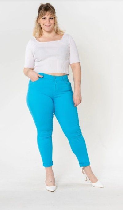 Jeans denim Cyan          Nina Carter