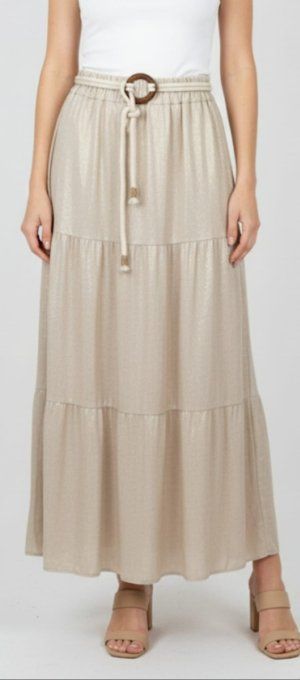 Jupe longue Scintillante