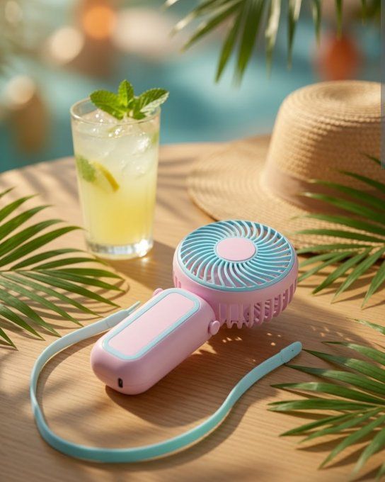 Le Mini-Ventilateur Portable : Votre Allié Fraîcheur