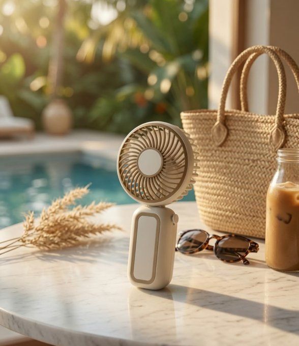Le Mini-Ventilateur Portable : Votre Allié Fraîcheur