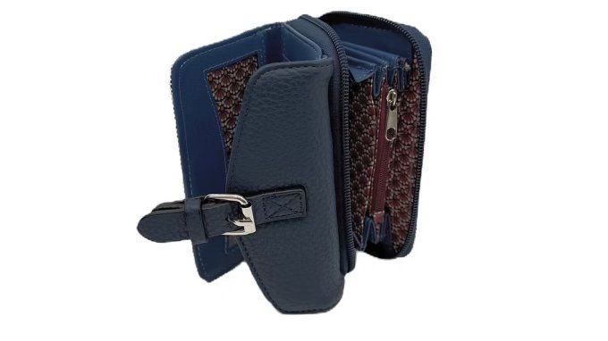 Le Porte-Monnaie Bi-Matière à Boucle