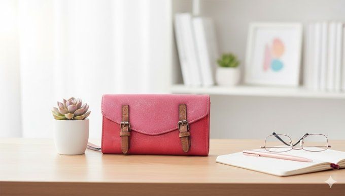 Le Portefeuille "Rouge & Or"