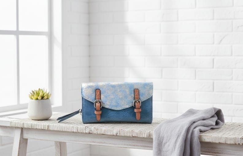 Le Portefeuille "Bleu Azur" & Or 