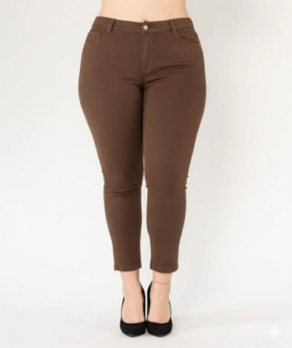 Jeans denim Chocolat          Nina Carter