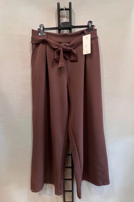 Pantalon Large "Palazzo Confort" 