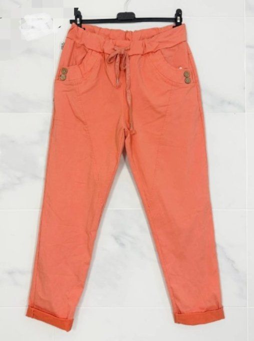 Pantajogg  - Orange Corail Tendance