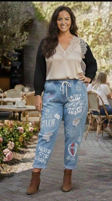 Jogger à Inscriptions "Street Art